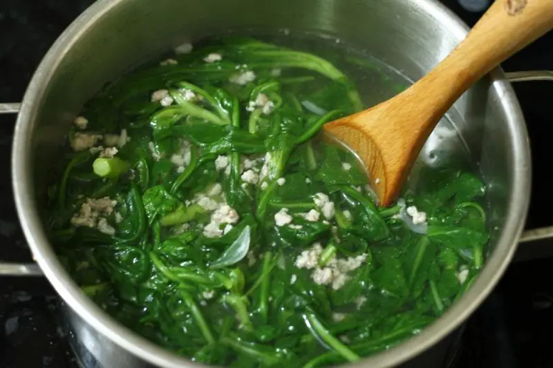 cách nấu canh rau cải cách nấu canh rau cải