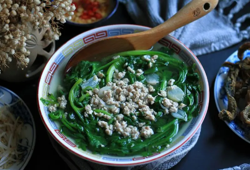 cách nấu canh rau cải cách nấu canh rau cải
