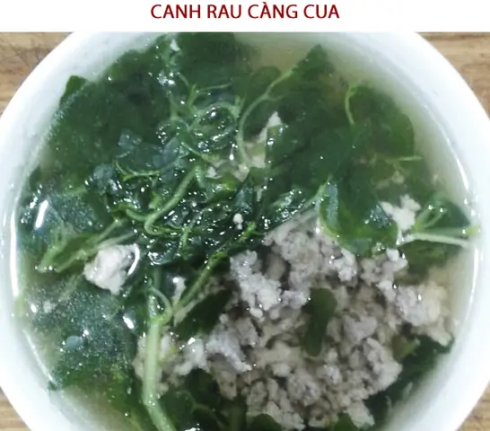 Cách Nấu Canh Rau Càng Cua Ngon Thanh Mát Đậm Đà Hương Vị