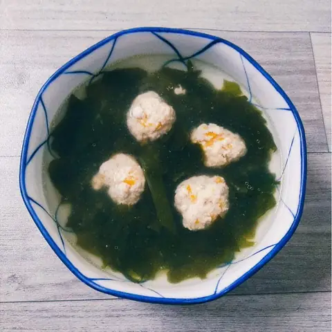 cách nấu canh rong biển với tôm