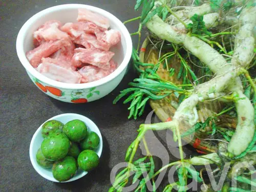 Cách Nấu Canh Sườn Sấu Rau Rút Chuẩn Vị Thơm Ngon Hấp Dẫn Cách Nấu Canh Sườn Sấu Rau Rút Chuẩn Vị Thơm Ngon Hấp Dẫn