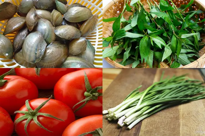 Nguyên liệu cần có