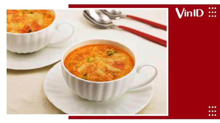 1.3. Cách nấu canh trứng cà chua đậu phụ