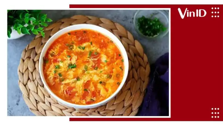 1.1. Cách nấu canh cà chua trứng