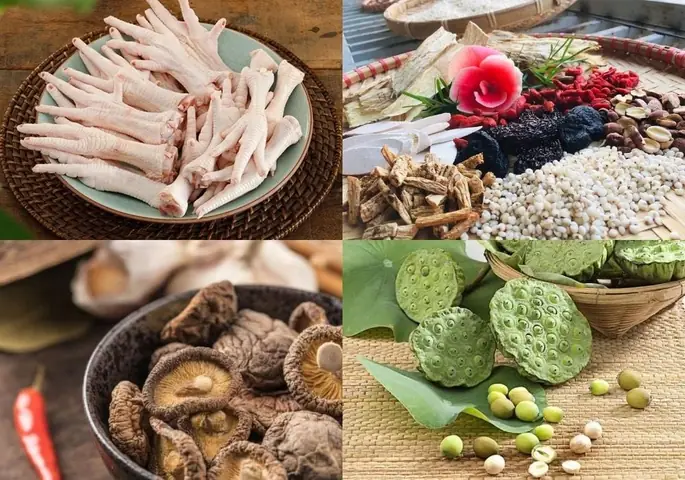 Cách nấu chân gà hầm thuốc bắc chuẩn vị, bổ dưỡng