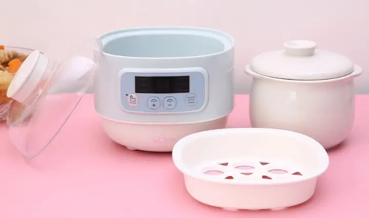 Cách Nấu Cháo Ăn Dặm Bằng Nồi Nấu Cháo Chậm Đơn Giản Cho Bé