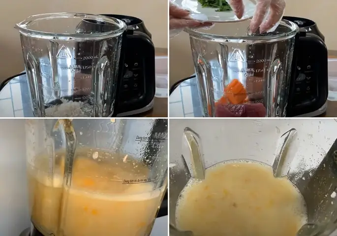 Hướng Dẫn Chi Tiết Nấu Cháo Bằng Máy Làm Sữa Hạt Tại Nhà