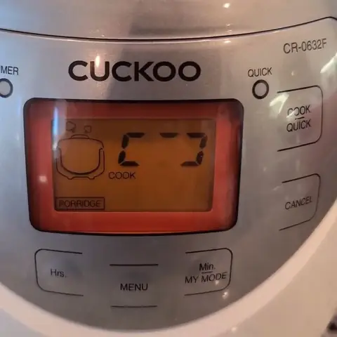 Hướng dẫn cách nấu cháo bằng nồi cơm điện Cuckoo siêu ngon, dễ làm