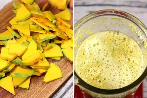 cách nấu cháo bí đỏ