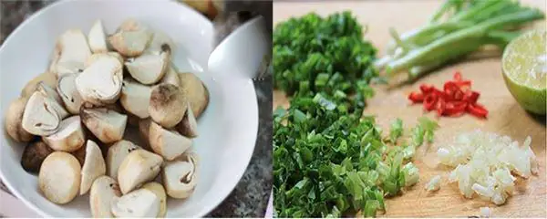 Bước 1: Sơ chế nguyên liệu Bước 1: Sơ chế nguyên liệu