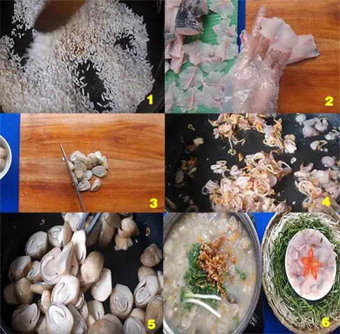 Cháo cá lóc rau đắng chuẩn vị Sài Gòn Cháo cá lóc rau đắng chuẩn vị Sài Gòn