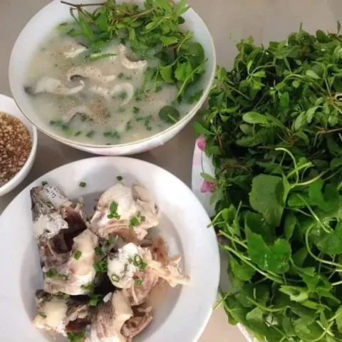 cách nấu cháo cá lóc miền tây