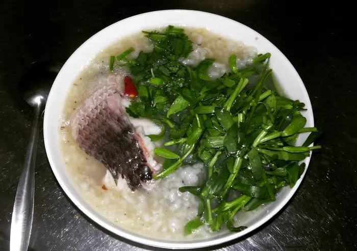 cách nấu cháo cá lóc miền tây