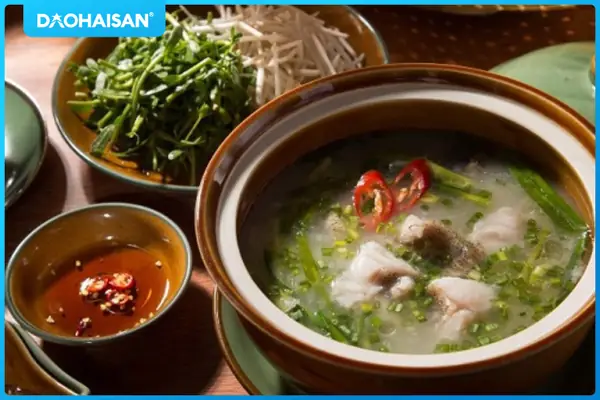 Cách làm món cháo cá mú không tanh, thơm ngon