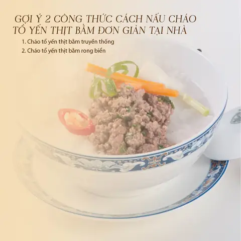 Cách Nấu Cháo Canh Thịt Bằm Thơm Ngon, Đậm Đà Chuẩn Vị Gia Đình