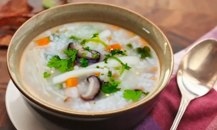 cách nấu cháo chay thập cẩm