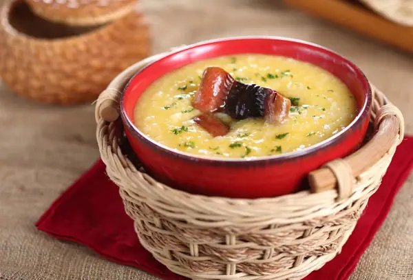 Cách nấu cháo lươn với bí đỏ