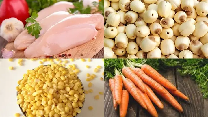 Cách Nấu Cháo Gà Hạt Sen Đậu Xanh Đậm Đà, Bổ Dưỡng Tại Nhà