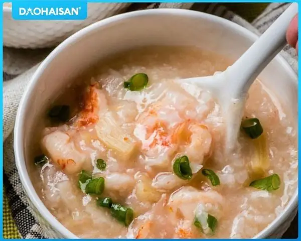 cách nấu cháo hải sản