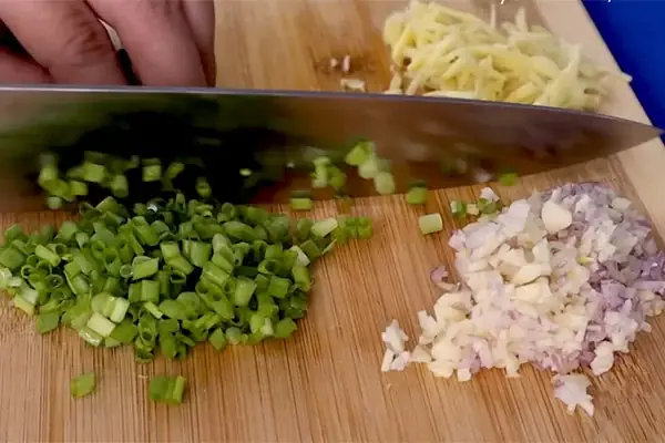 Sơ chế các nguyên liệu khác