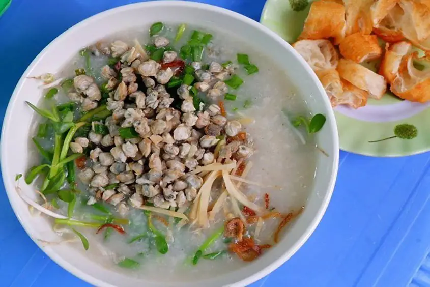 cách nấu cháo hến ngon