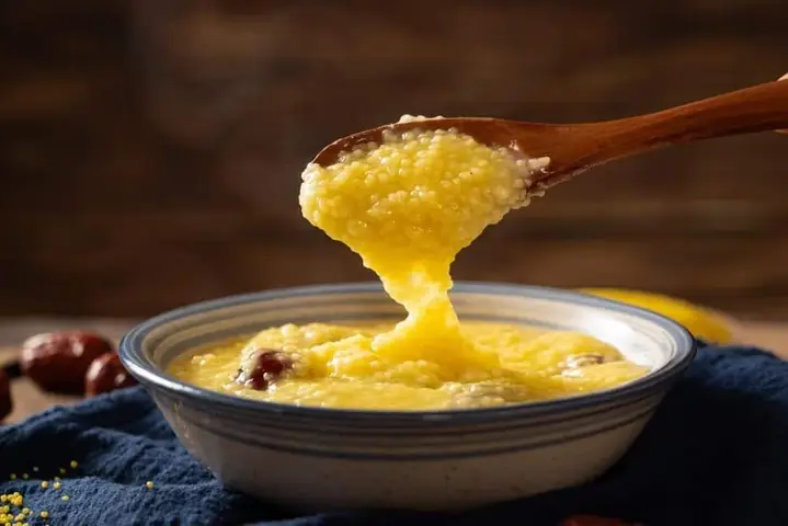 cách nấu cháo kê cho bé ăn dặm