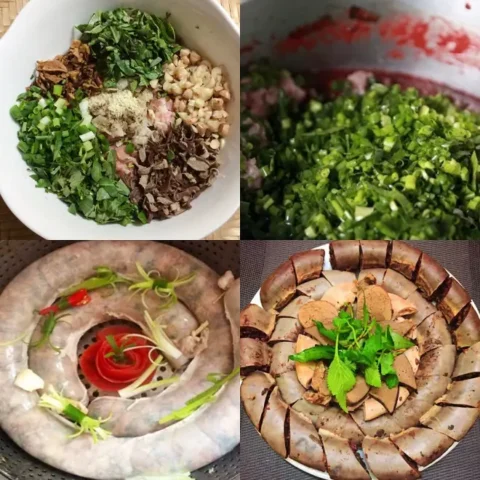 cách nấu cháo lòng miền bắc