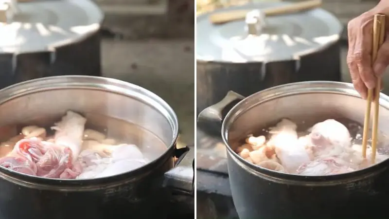 cách nấu cháo lòng miền bắc
