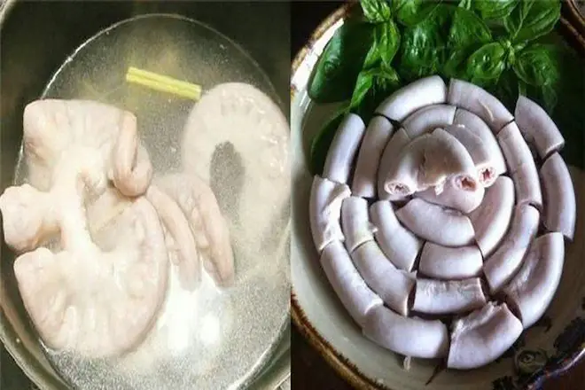cách nấu cháo lòng miền bắc
