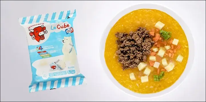 Hướng Dẫn Nấu Cháo Phô Mai Con Bò Cười Cho Bé Đầy Đủ Dinh Dưỡng