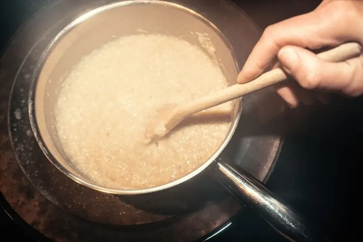 Hạn chế khuấy cháo