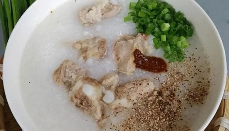 cách nấu cháo sườn ngon