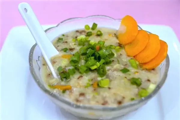 cách nấu cháo thịt bò bằm