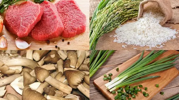 cách nấu cháo thịt bò cho bé