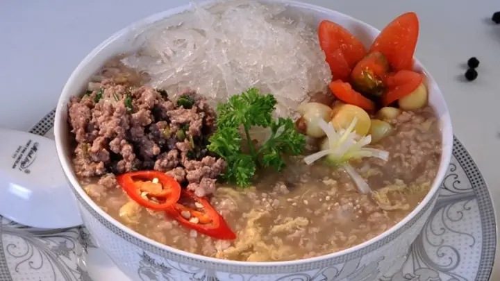 cách nấu cháo tổ yến