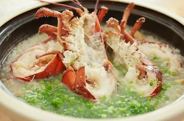 cách nấu cháo tôm hùm