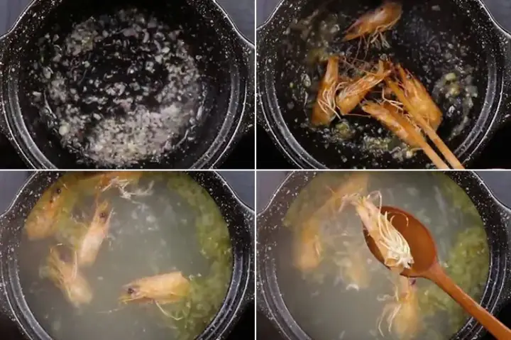 cách nấu cháo tôm ngon