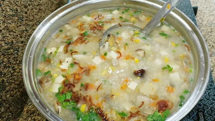 cách nấu cháo trứng gà cho người lớn