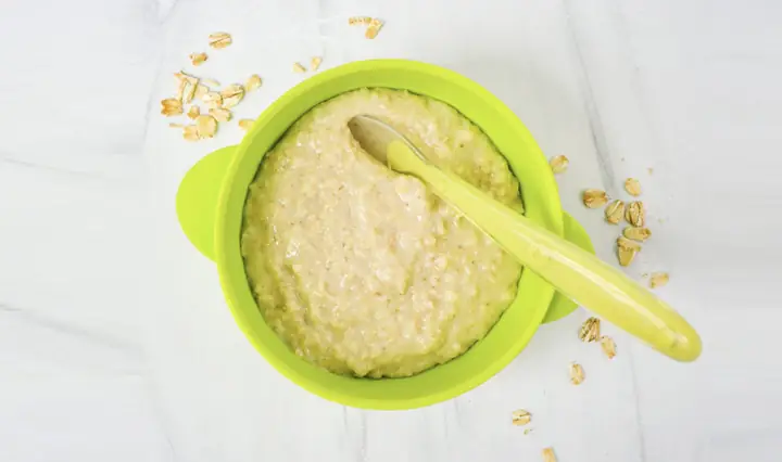 Hướng dẫn nấu cháo yến mạch nguyên hạt cho bé ăn dặm đúng chuẩn