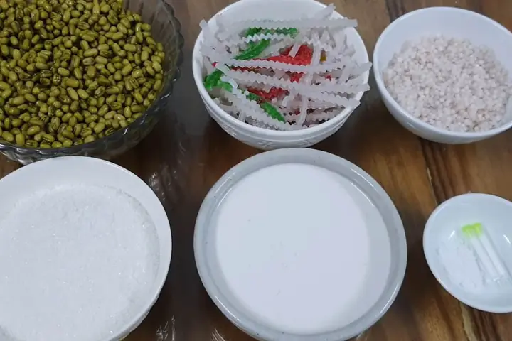 Công thức nấu chè bột báng nhân đậu xanh: Dẻo, thơm, dễ làm