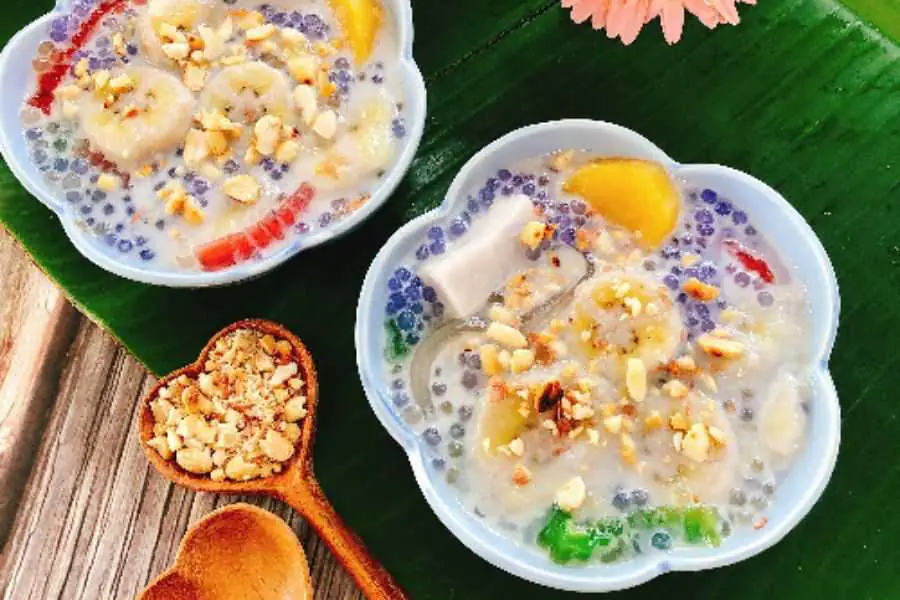 cách nấu chè chuối chưng