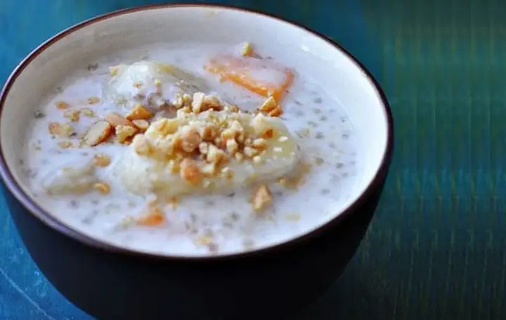 cách nấu chè chuối khoai lang cách nấu chè chuối khoai lang