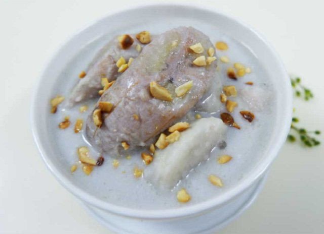 cách nấu chè chuối thập cẩm