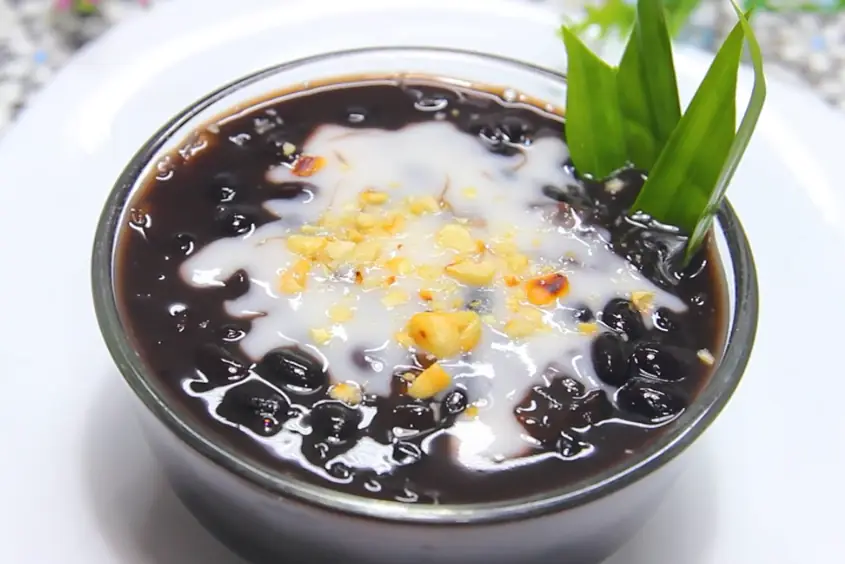 cách nấu chè đậu đen nước cốt dừa