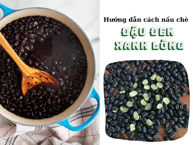 Cách Nấu Chè Đậu Đen Với Gừng Thơm Ngon, Bổ Dưỡng Tại Nhà