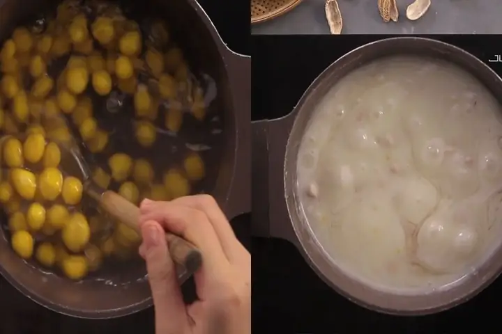Bước 3: Nấu chè