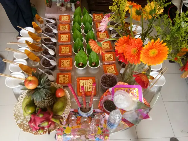 cách nấu chè đậu trắng cúng thôi nôi