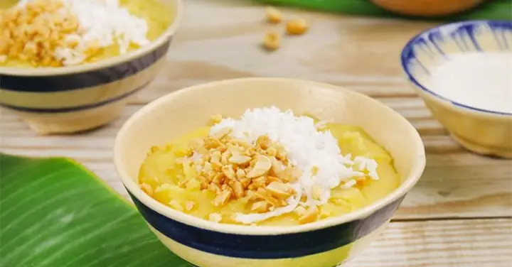 Hướng dẫn chi tiết cách nấu chè đậu xanh đánh bằng nồi cơm điện ngon chuẩn vị