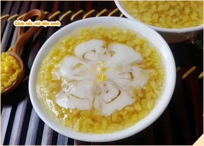 Hướng Dẫn Nấu Chè Đậu Xanh Nha Đam Bột Báng Thơm Ngon