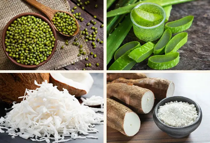 Hướng dẫn cách nấu chè đậu xanh nha đam phổ tai thanh mát giải nhiệt